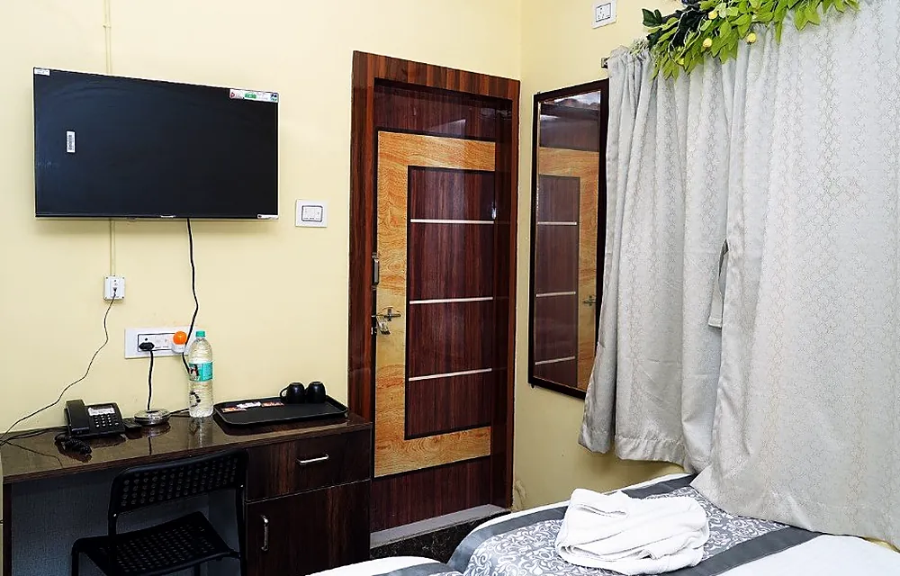 Another view from the Deluxe Non-AC Room category